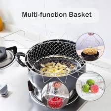 chief basket kitchen fry basket stainless