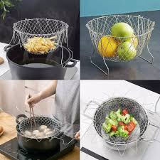 chief basket kitchen fry basket stainless