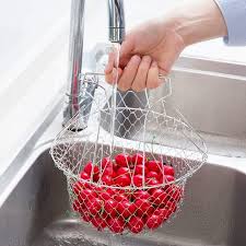 chief basket kitchen fry basket stainless