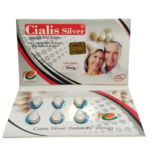 Cialis Silver 20mg Tablets in Pakistan