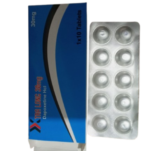 Xtra Long Dapoxetine HCl 30mg tablets, 1x10 blister strip, available at Intimacare Pakistan